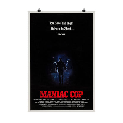 MANIAC COP (TEASER) 1988 - Paper Movie Poster-16″ x 24″-The Sticker Space