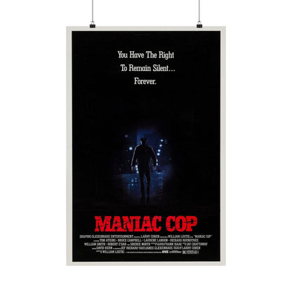 MANIAC COP (TEASER) 1988 - Paper Movie Poster-20″ x 30″-The Sticker Space