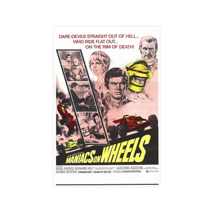 MANIACS ON WHEELS 1949 - Paper Movie Poster-12″ x 18″ (Vertical)-The Sticker Space
