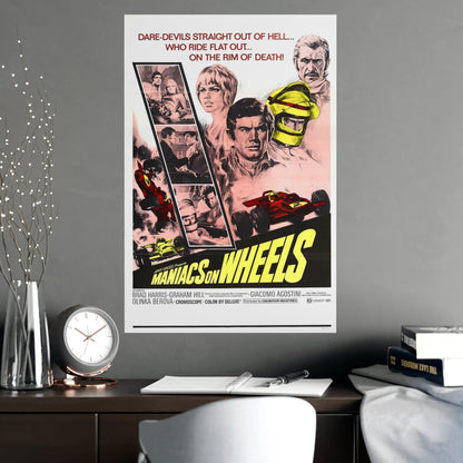 MANIACS ON WHEELS 1949 - Paper Movie Poster-The Sticker Space