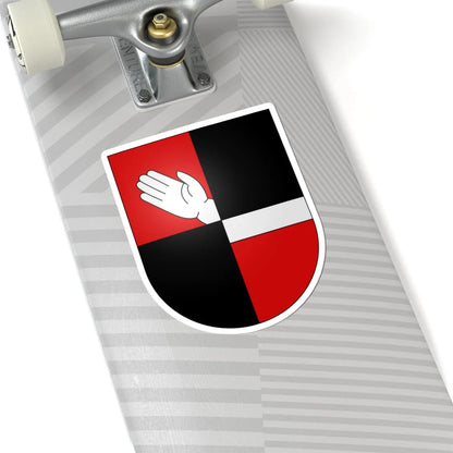 Manno-coat of arms (Switzerland) (Coat of Arms) STICKER Vinyl Kiss-Cut Decal - The Sticker Space