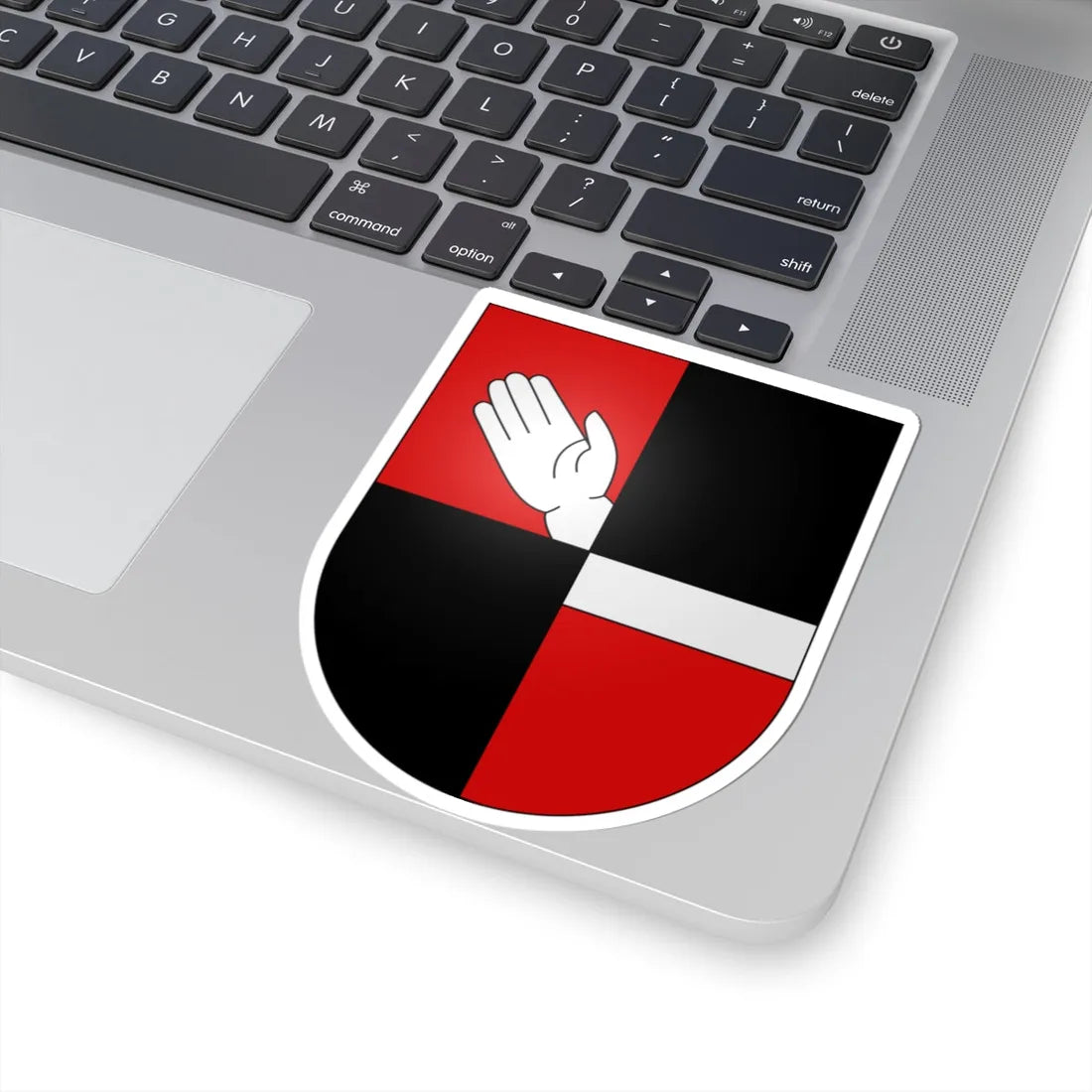 Manno-coat of arms (Switzerland) (Coat of Arms) STICKER Vinyl Kiss-Cut Decal - The Sticker Space