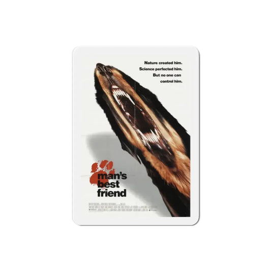 Mans Best Friend 1993 Movie Poster Refrigerator Magnet 2 Inch - The Sticker Space