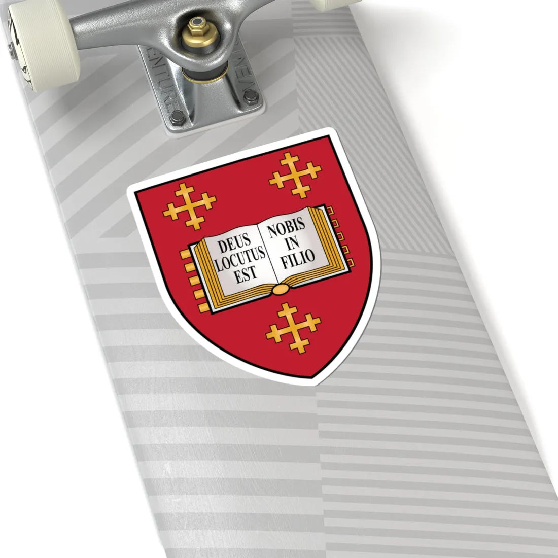 Mansfield College Oxford Coat Of Arms (England) (Coat of Arms) STICKER Vinyl Kiss-Cut Decal - The Sticker Space