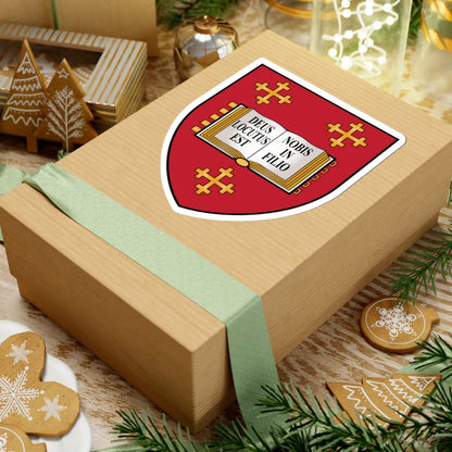 Mansfield College Oxford Coat Of Arms (England) (Coat of Arms) STICKER Vinyl Kiss-Cut Decal - The Sticker Space