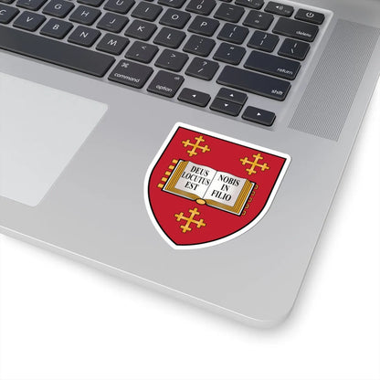 Mansfield College Oxford Coat Of Arms (England) (Coat of Arms) STICKER Vinyl Kiss-Cut Decal - The Sticker Space