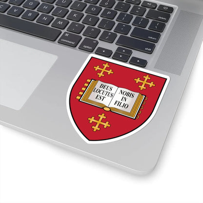 Mansfield College Oxford Coat Of Arms (England) (Coat of Arms) STICKER Vinyl Kiss-Cut Decal - The Sticker Space