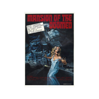 MANSION OF THE DOOMED 1976 - Paper Movie Poster-12″ x 18″ (Vertical)-The Sticker Space