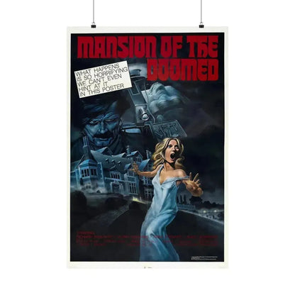 MANSION OF THE DOOMED 1976 - Paper Movie Poster 24″ x 36″ Matte - The Sticker Space