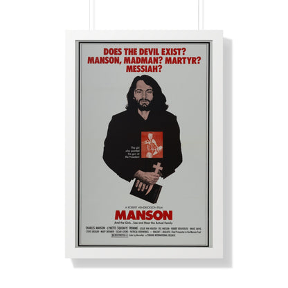 MANSON 1973 - Framed Movie Poster-20" x 30"-The Sticker Space