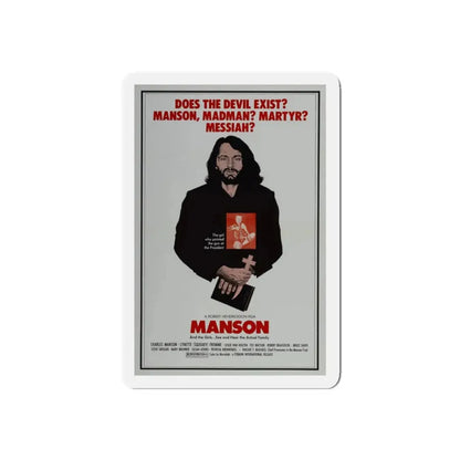 MANSON 1973 Movie Poster - Refrigerator Magnet - The Sticker Space