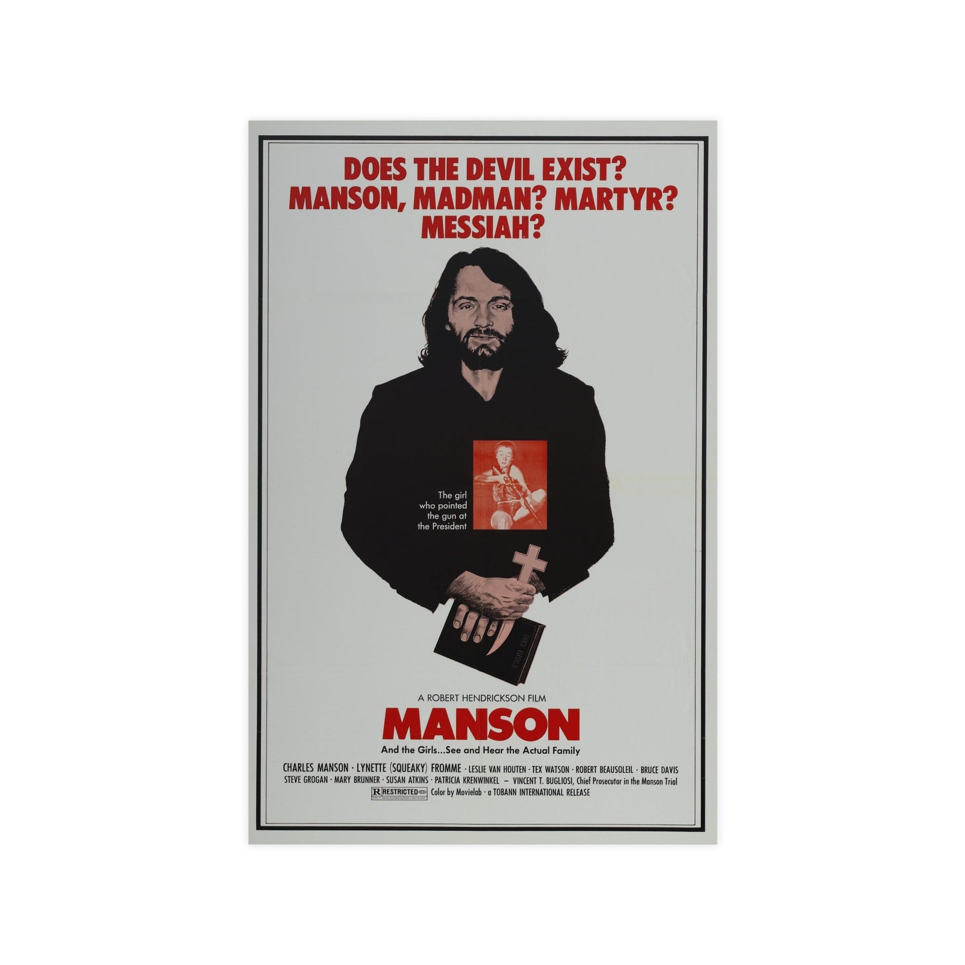 MANSON 1973 - Paper Movie Poster-11″ x 17″ (Vertical)-The Sticker Space