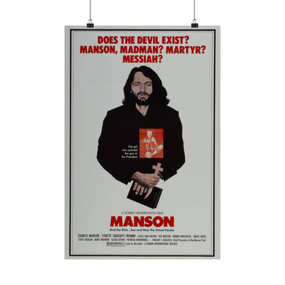 MANSON 1973 - Paper Movie Poster-16″ x 24″-The Sticker Space