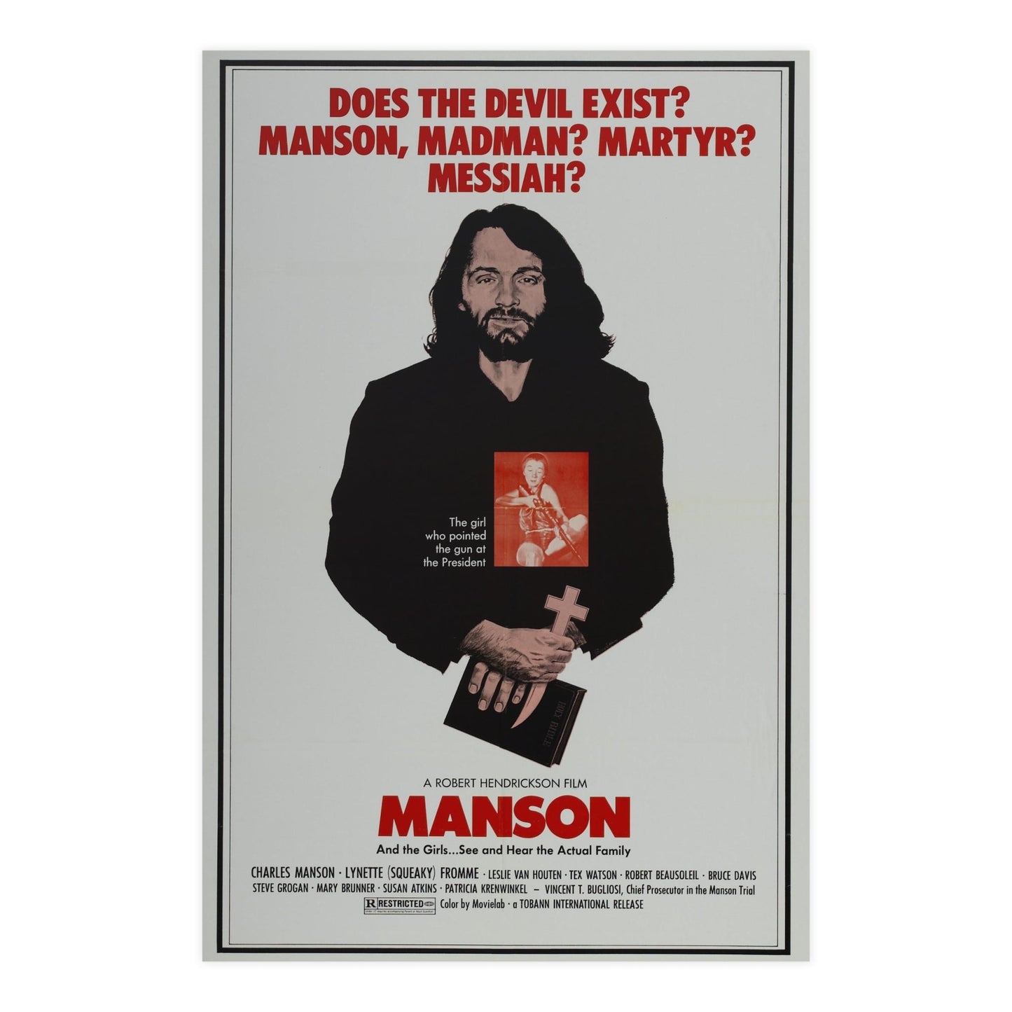 MANSON 1973 - Paper Movie Poster-24″ x 36″ (Vertical)-The Sticker Space