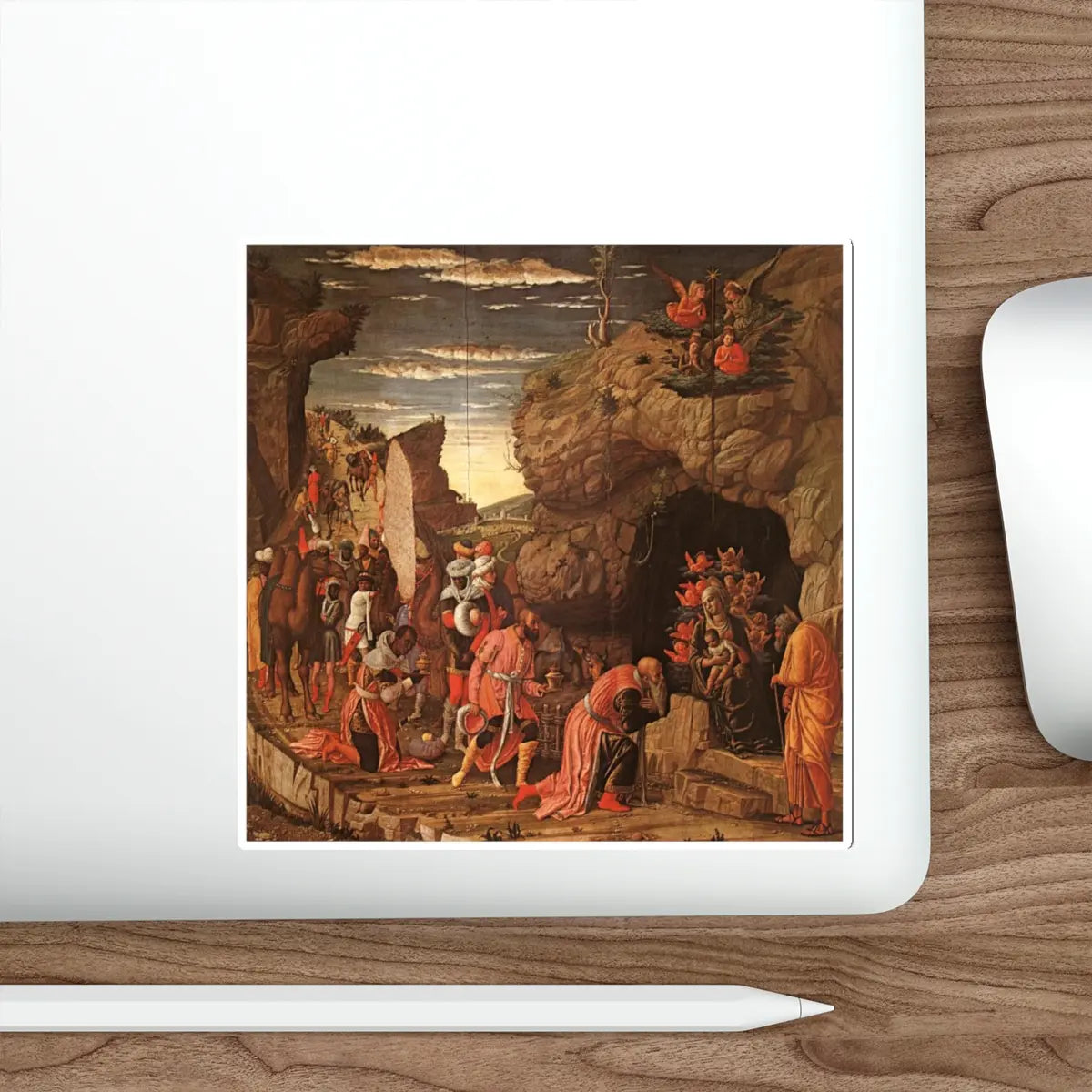 SKU:14100395845671273011 Sticker types:White Shape:Die-Cut Sizes:5" × 5"