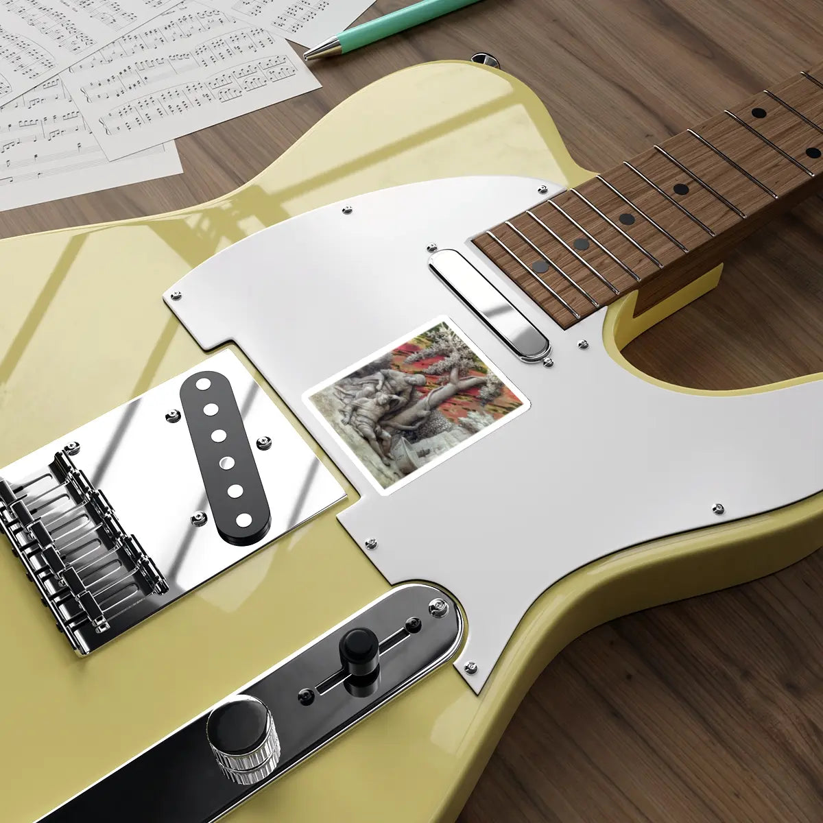 SKU:13833864685355820927 Sticker types:White Shape:Die-Cut Sizes:3" × 3"