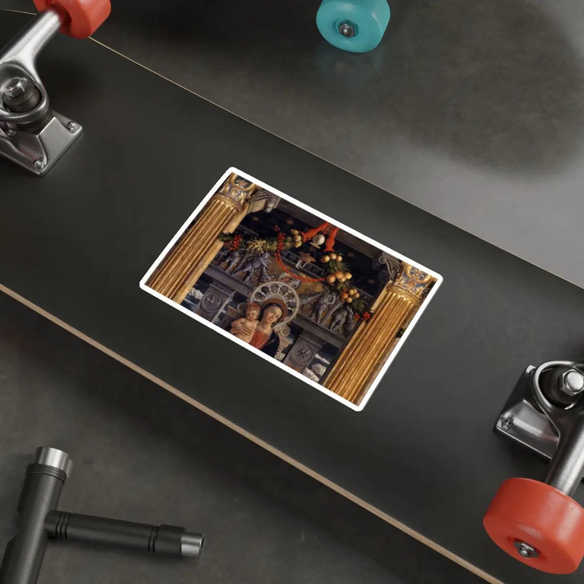 SKU:10253895352982403632 Sticker types:White Shape:Die-Cut Sizes:6" × 6"
