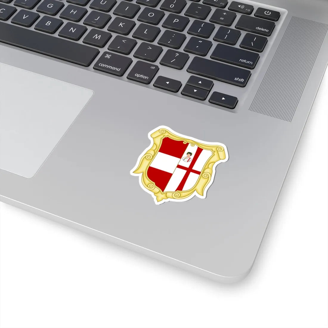 Mantova-Stemma XVIII secolo (Italy) (Coat of Arms) STICKER Vinyl Kiss-Cut Decal - The Sticker Space