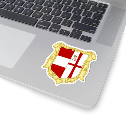 Mantova-Stemma XVIII secolo (Italy) (Coat of Arms) STICKER Vinyl Kiss-Cut Decal - The Sticker Space