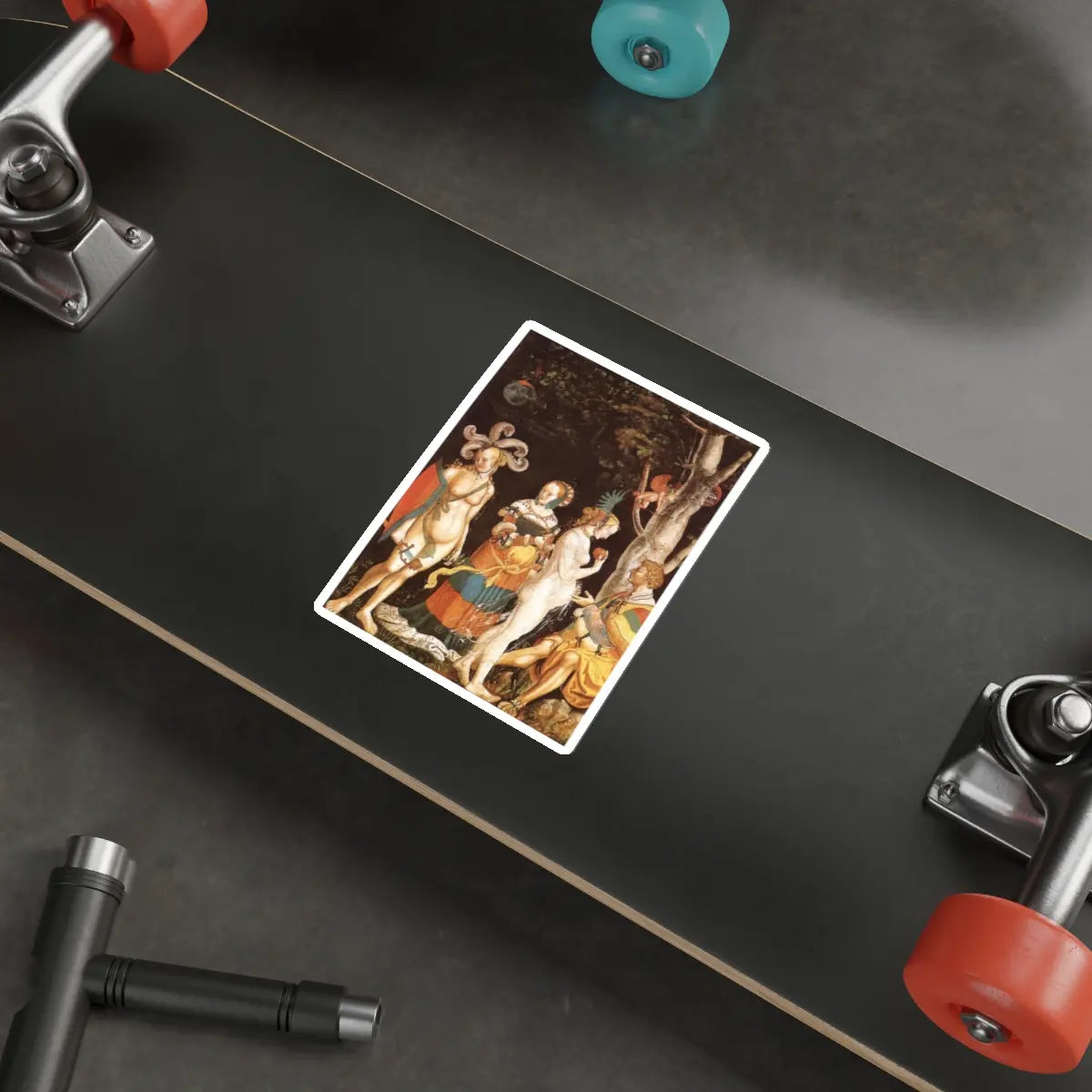 SKU:67165337507853678253 Sticker types:White Shape:Die-Cut Sizes:5" × 5"