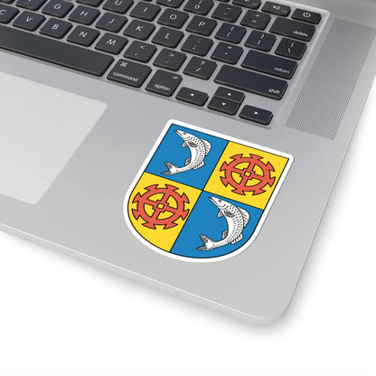 Manzenhub coat of arms (Switzerland) (Coat of Arms) STICKER Vinyl Kiss-Cut Decal - The Sticker Space