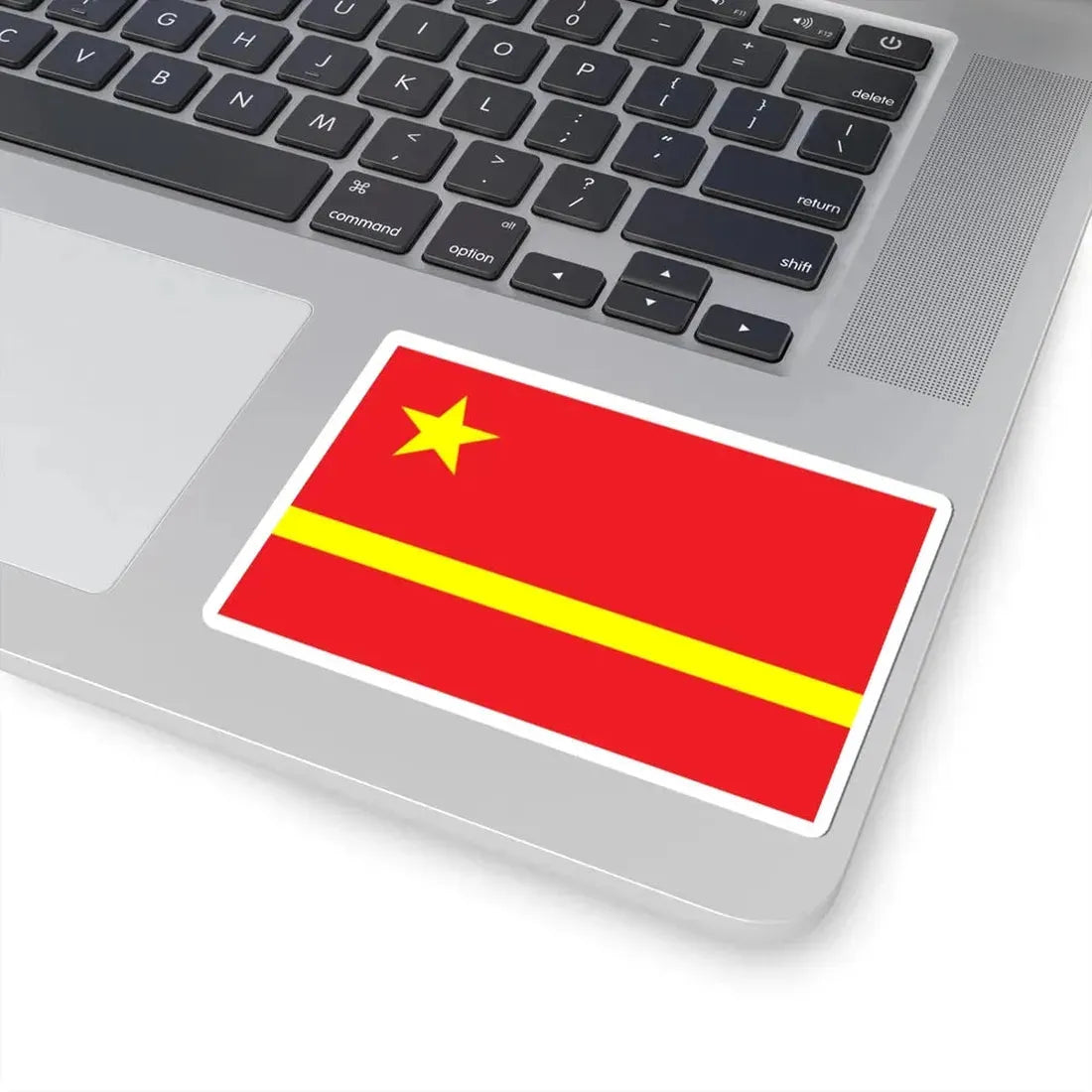 Mao Zedongs proposal for the PRC flag (China) STICKER Vinyl Kiss-Cut Decal - The Sticker Space
