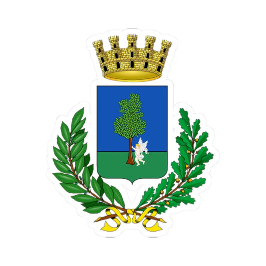 Marano di Napoli-Stemma (Italy) (Coat of Arms) STICKER Vinyl Kiss-Cut Decal 2 Inch White - The Sticker Space