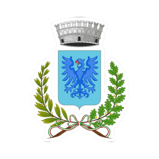 Marano di Valplicella-Stemma (Italy) (Coat of Arms) STICKER Vinyl Kiss-Cut Decal 2 Inch White - The Sticker Space