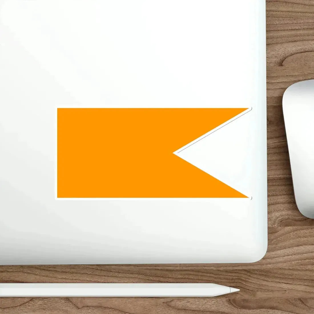 Maratha Empire Flag (India) STICKER Vinyl Die-Cut Decal - The Sticker Space