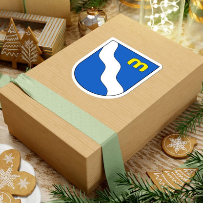 Marbach-blazon (Switzerland) (Coat of Arms) STICKER Vinyl Kiss-Cut Decal - The Sticker Space