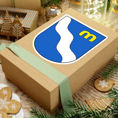 Marbach-blazon (Switzerland) (Coat of Arms) STICKER Vinyl Kiss-Cut Decal - The Sticker Space