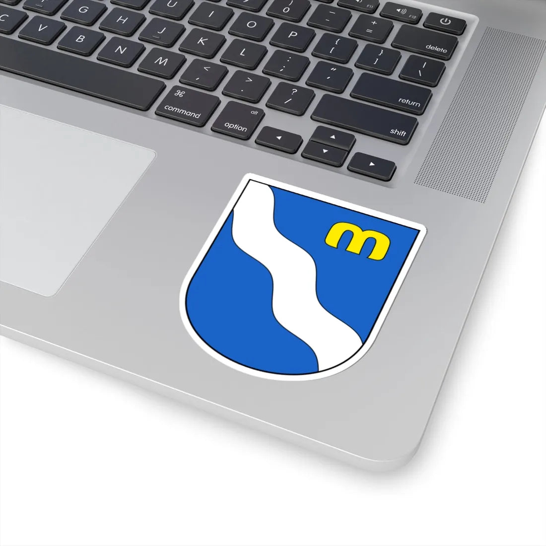 Marbach-blazon (Switzerland) (Coat of Arms) STICKER Vinyl Kiss-Cut Decal - The Sticker Space