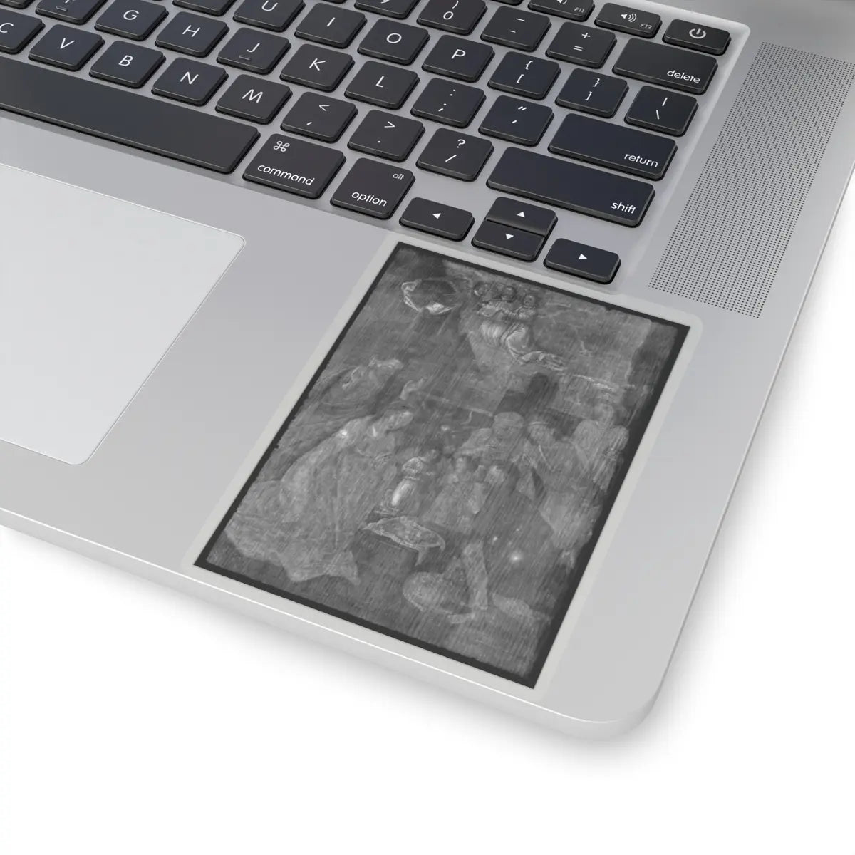 SKU:TSS-STICK-MRCCFF-4X4-1N215 Sizes:4" × 4" Types:Transparent