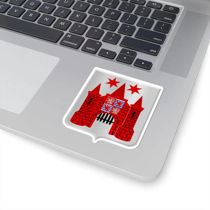 Marche-en-Famenne 1977 (Belgium) (Coat of Arms) STICKER Vinyl Kiss-Cut Decal - The Sticker Space