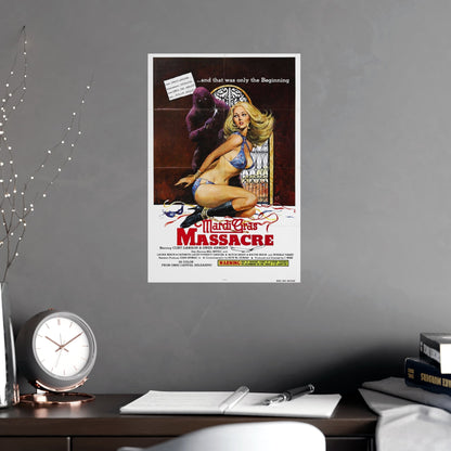 MARDI GRAS MASSACRE 1978 - Paper Movie Poster-The Sticker Space