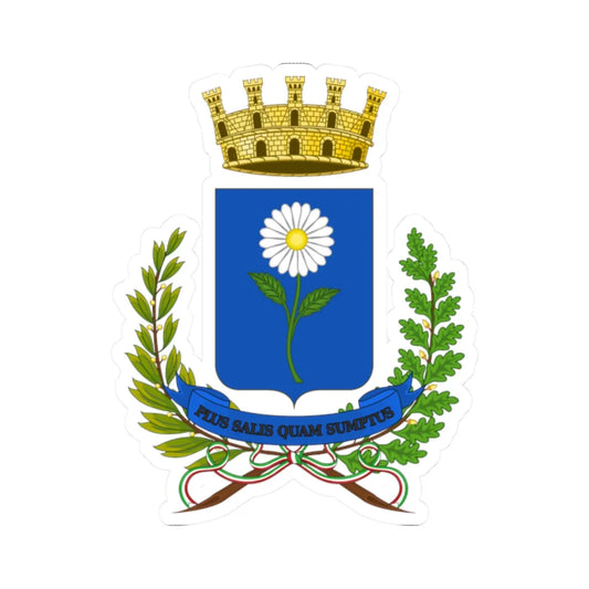 Margherita di Savoia-Stemma (Italy) (Coat of Arms) STICKER Vinyl Kiss-Cut Decal 2 Inch White - The Sticker Space