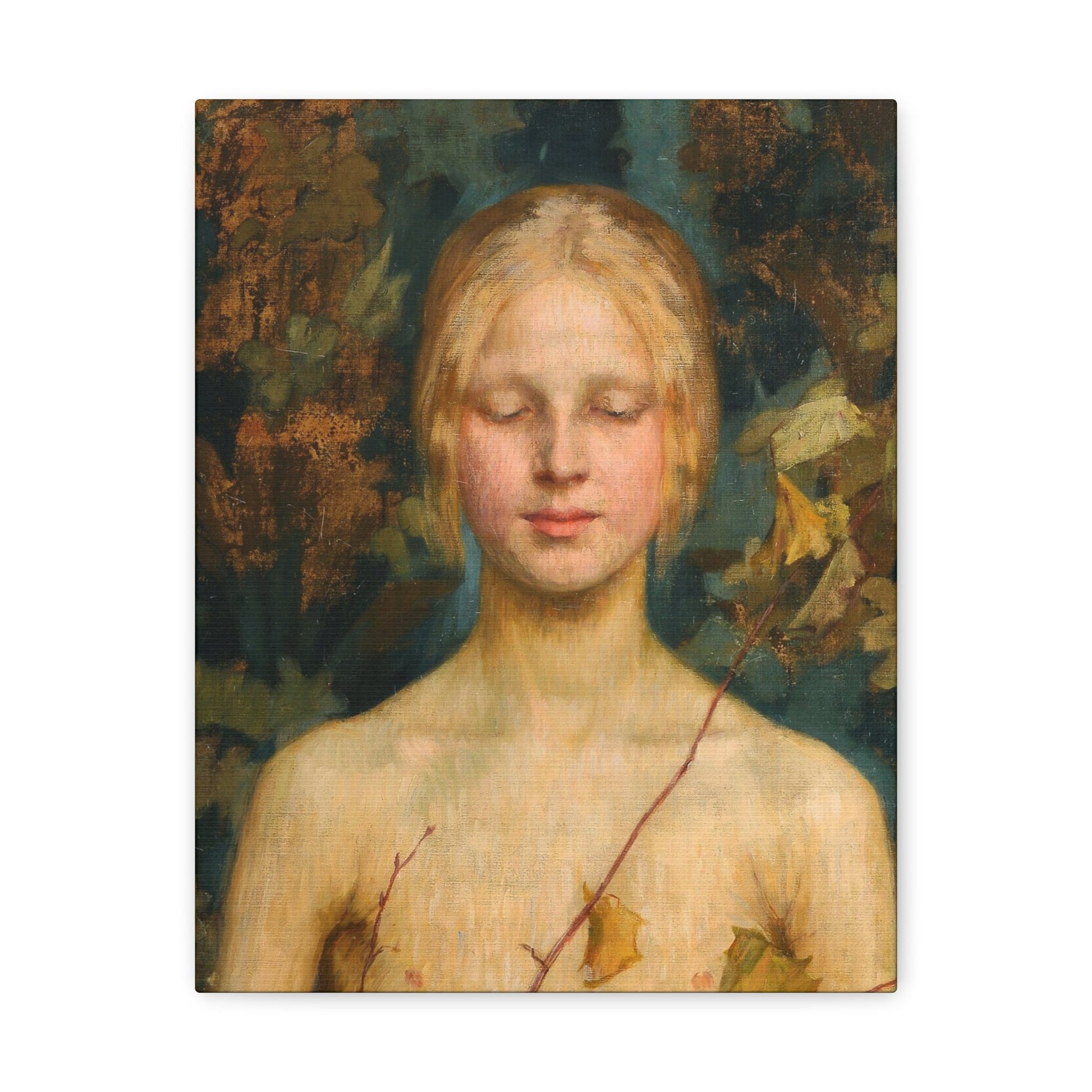 Maria Wiik (1853-1928) Innocentia 1900 - Canvas Wall Art-11″ x 14″-The Sticker Space