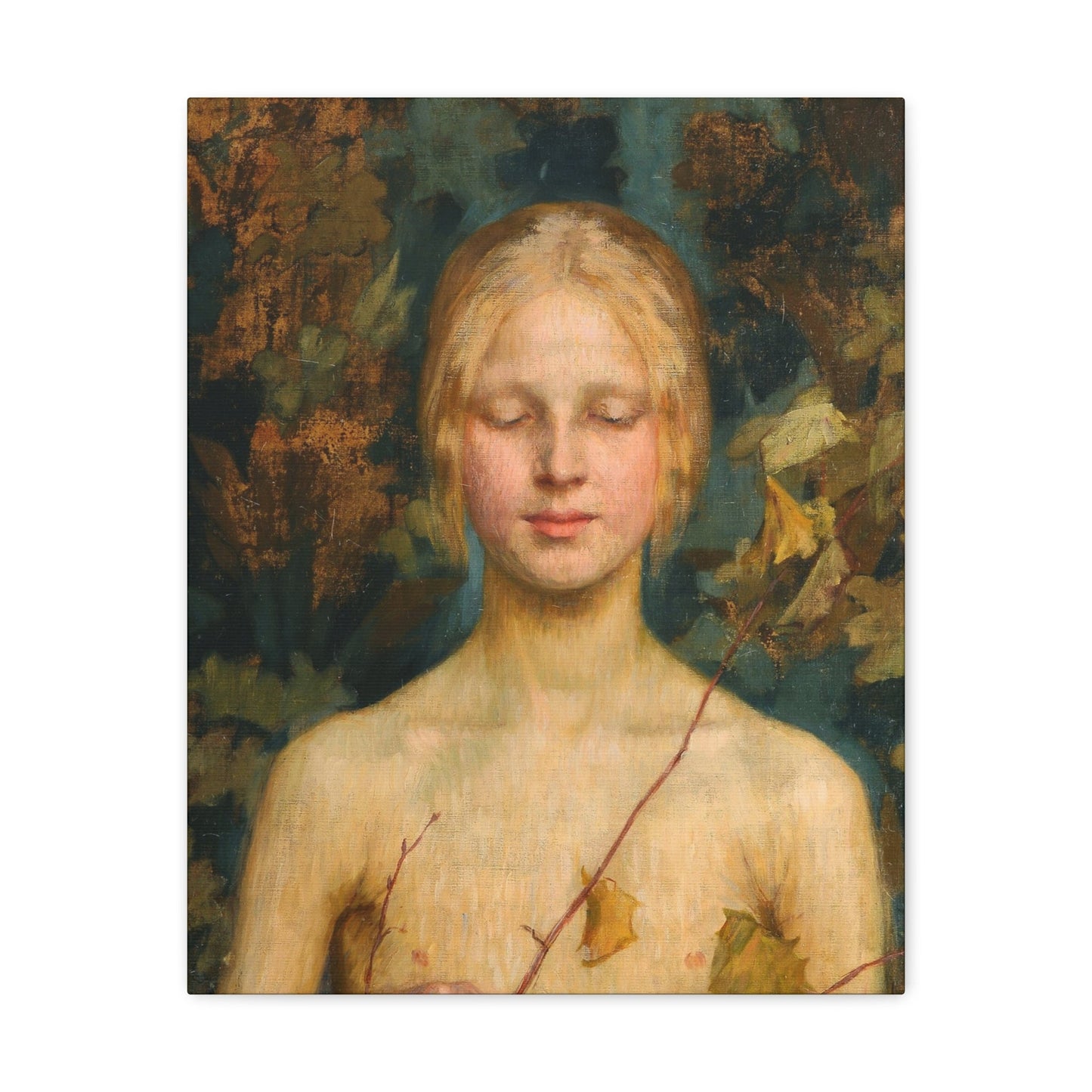 Maria Wiik (1853-1928) Innocentia 1900 - Canvas Wall Art-16″ x 20″-The Sticker Space