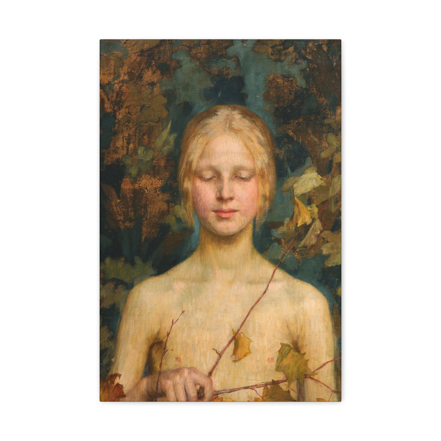 Maria Wiik (1853-1928) Innocentia 1900 - Canvas Wall Art-16″ x 24″-The Sticker Space