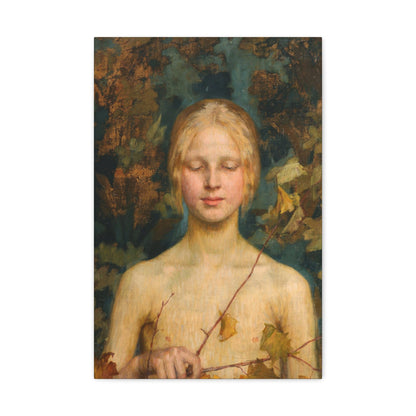 Maria Wiik (1853-1928) Innocentia 1900 - Canvas Wall Art-16″ x 24″-The Sticker Space