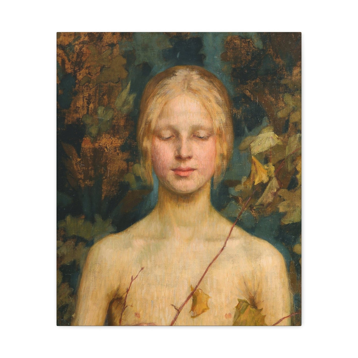 Maria Wiik (1853-1928) Innocentia 1900 - Canvas Wall Art-20″ x 24″-The Sticker Space