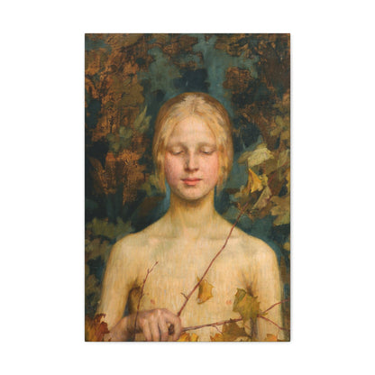 Maria Wiik (1853-1928) Innocentia 1900 - Canvas Wall Art-20″ x 30″-The Sticker Space