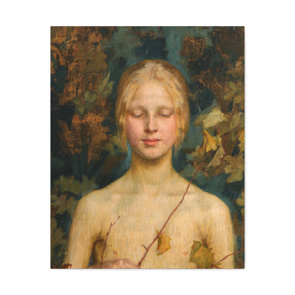 Maria Wiik (1853-1928) Innocentia 1900 - Canvas Wall Art-24″ x 30″-The Sticker Space