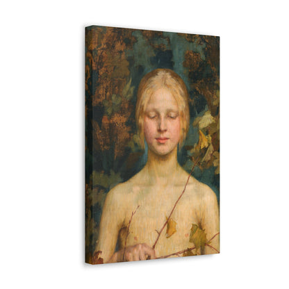 Maria Wiik (1853-1928) Innocentia 1900 - Canvas Wall Art-The Sticker Space