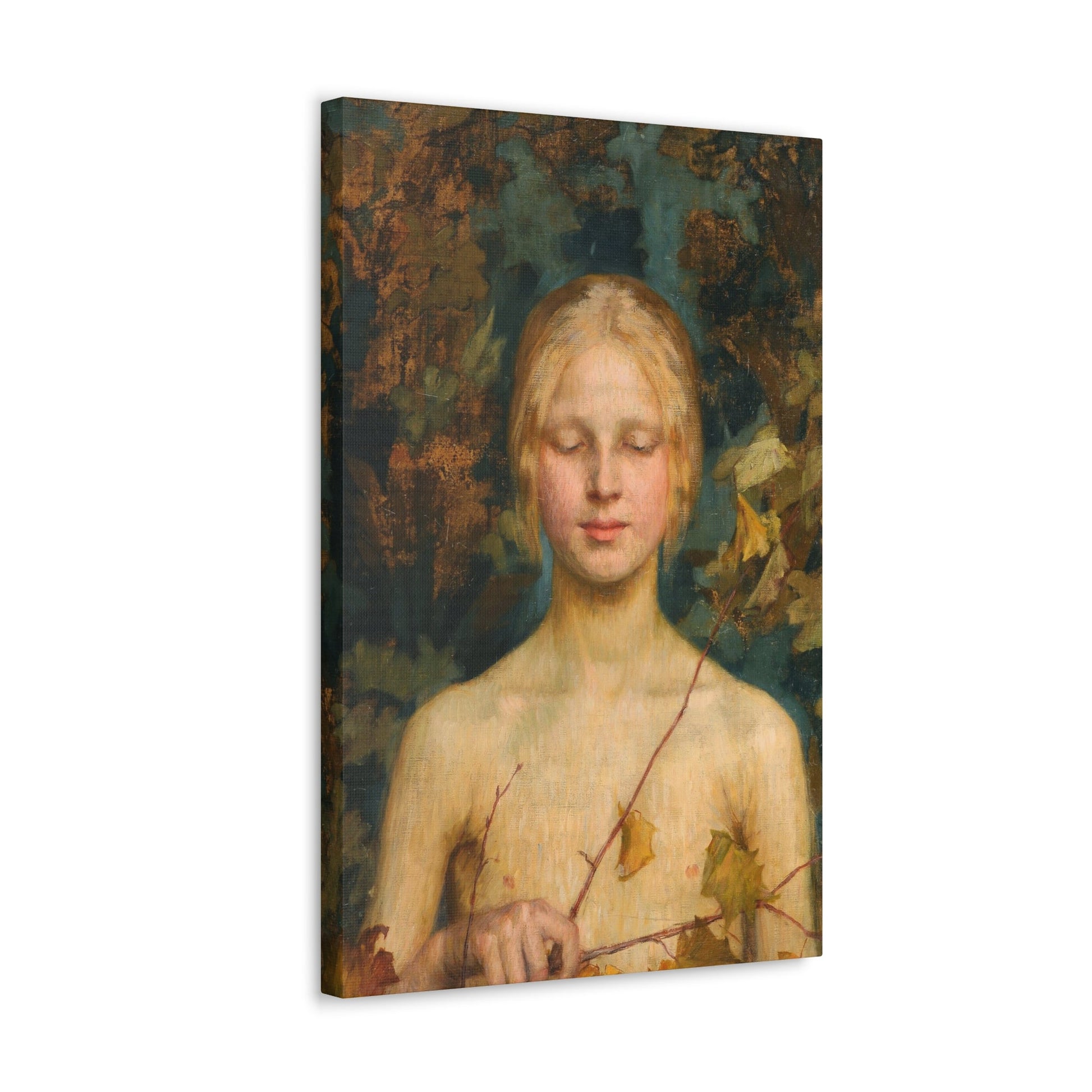 Maria Wiik (1853-1928) Innocentia 1900 - Canvas Wall Art-The Sticker Space