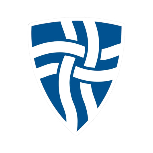 Mariagerfjord Kommune coa (Denmark) (Coat of Arms) STICKER Vinyl Kiss-Cut Decal 2 Inch White - The Sticker Space