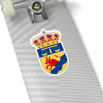 Mariestads tingsrätt vapen (Sweden) (Coat of Arms) STICKER Vinyl Kiss-Cut Decal - The Sticker Space