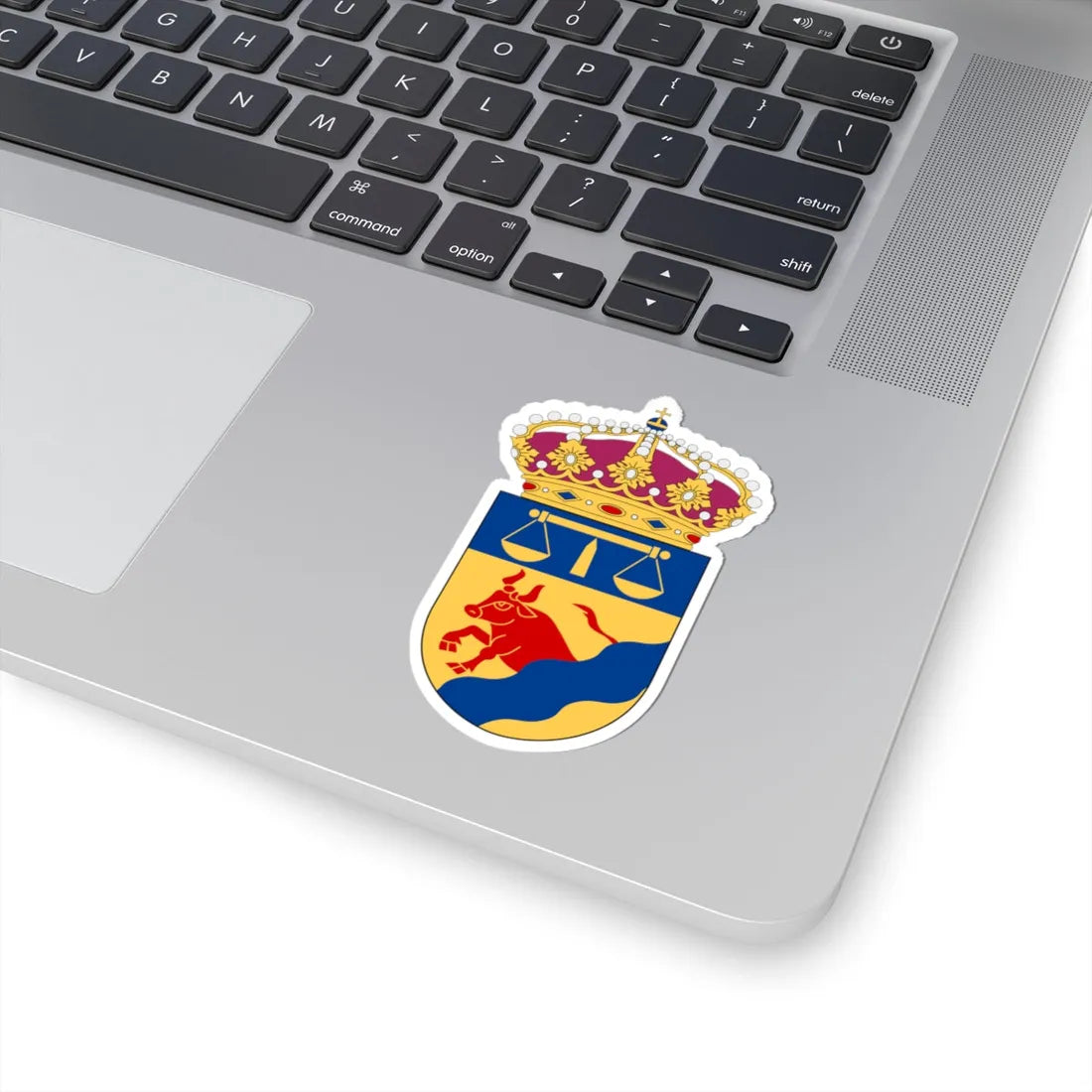 Mariestads tingsrätt vapen (Sweden) (Coat of Arms) STICKER Vinyl Kiss-Cut Decal - The Sticker Space