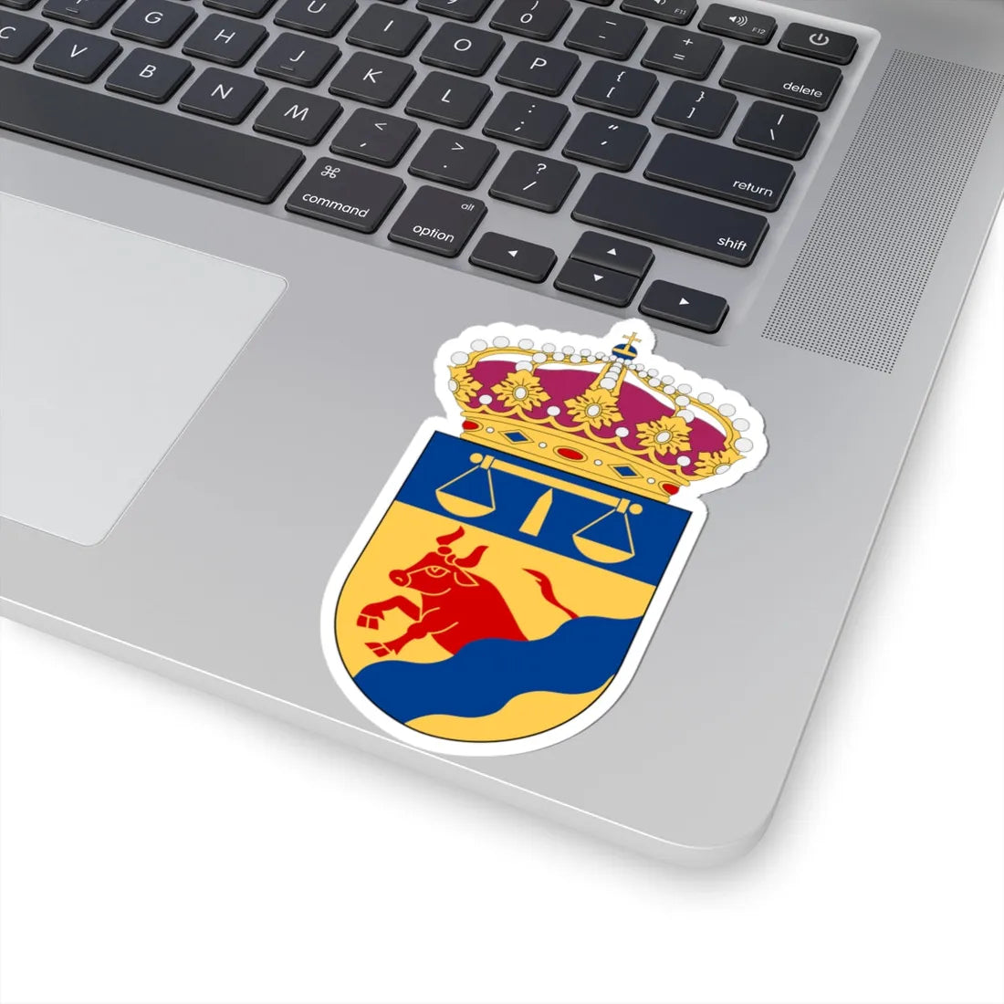 Mariestads tingsrätt vapen (Sweden) (Coat of Arms) STICKER Vinyl Kiss-Cut Decal - The Sticker Space