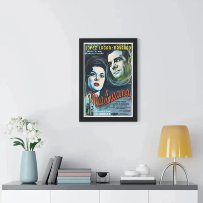 MARIHUANA STORY 1950 - Framed Movie Poster - The Sticker Space